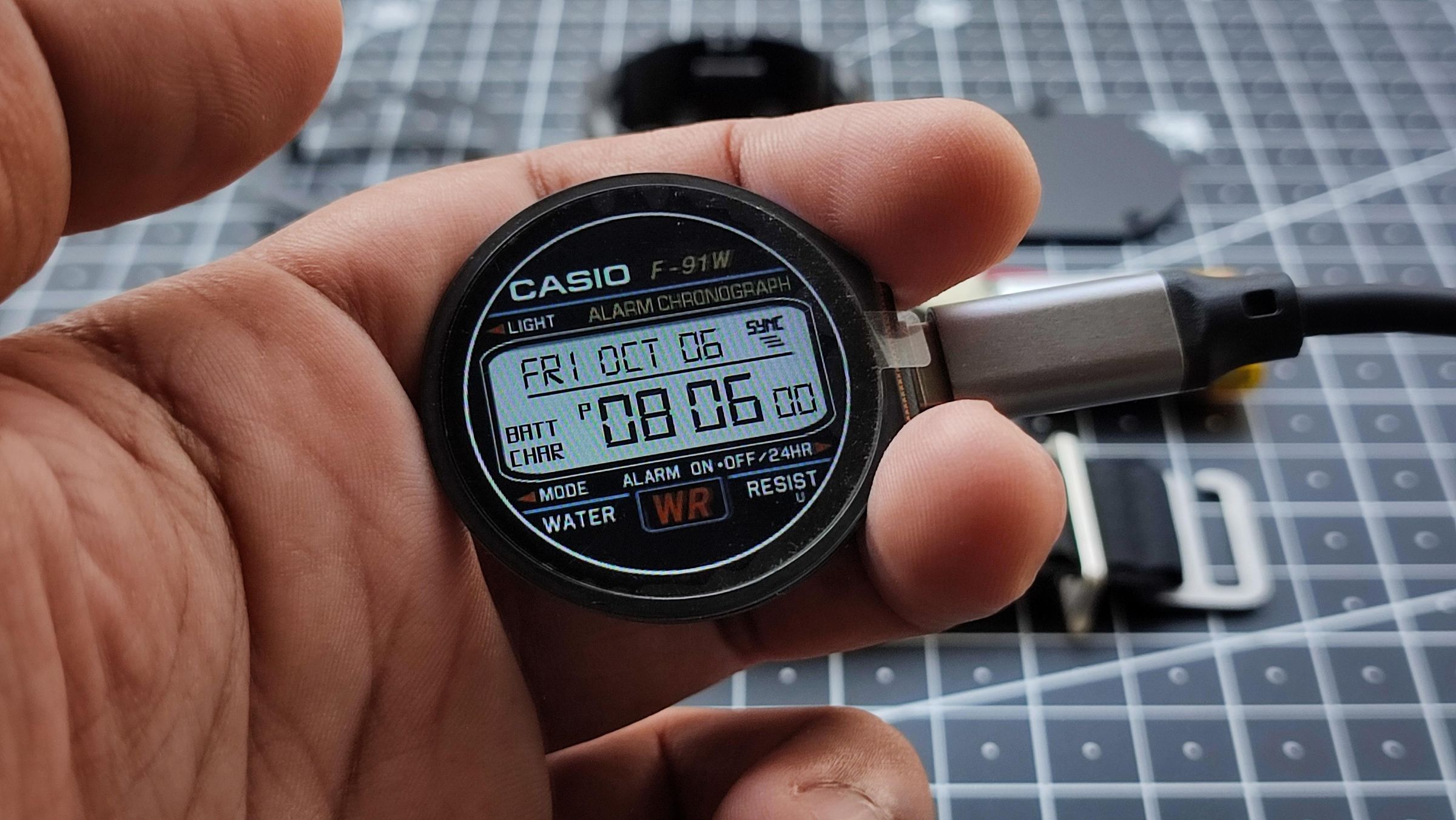 หน้าจอแสดงผล WaveShare RP2040 Round Display