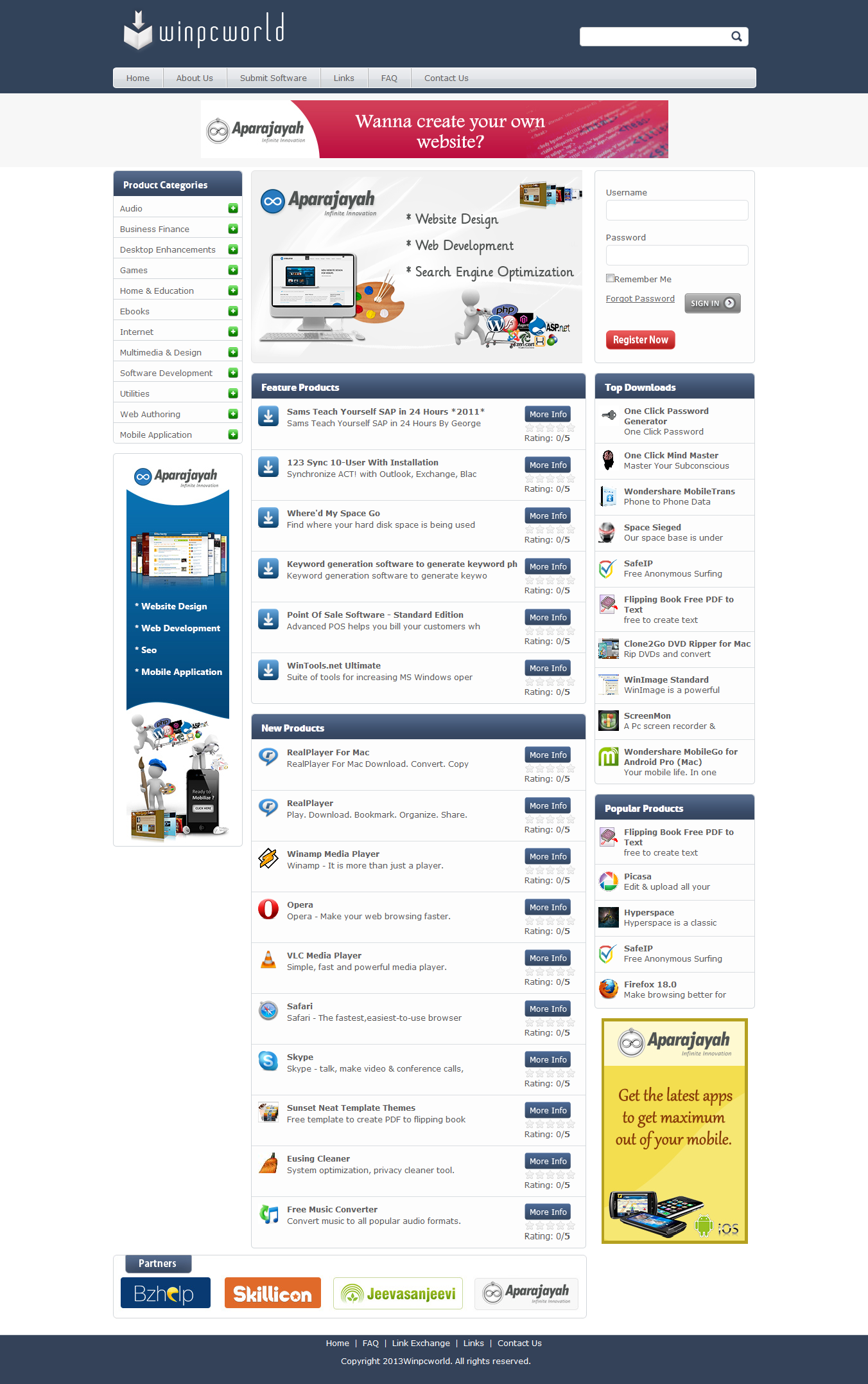 Do You Need Free SOftwares for Your Windows, Linux, Mac  & Android, Iphone , Ipad ???