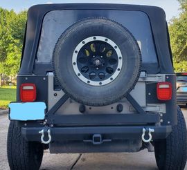 Jeep TJ/TJ Unlimited Rear Fender Flare 4 Inch 97-06 Wrangler TJ Steel Bolt On Artec Industries