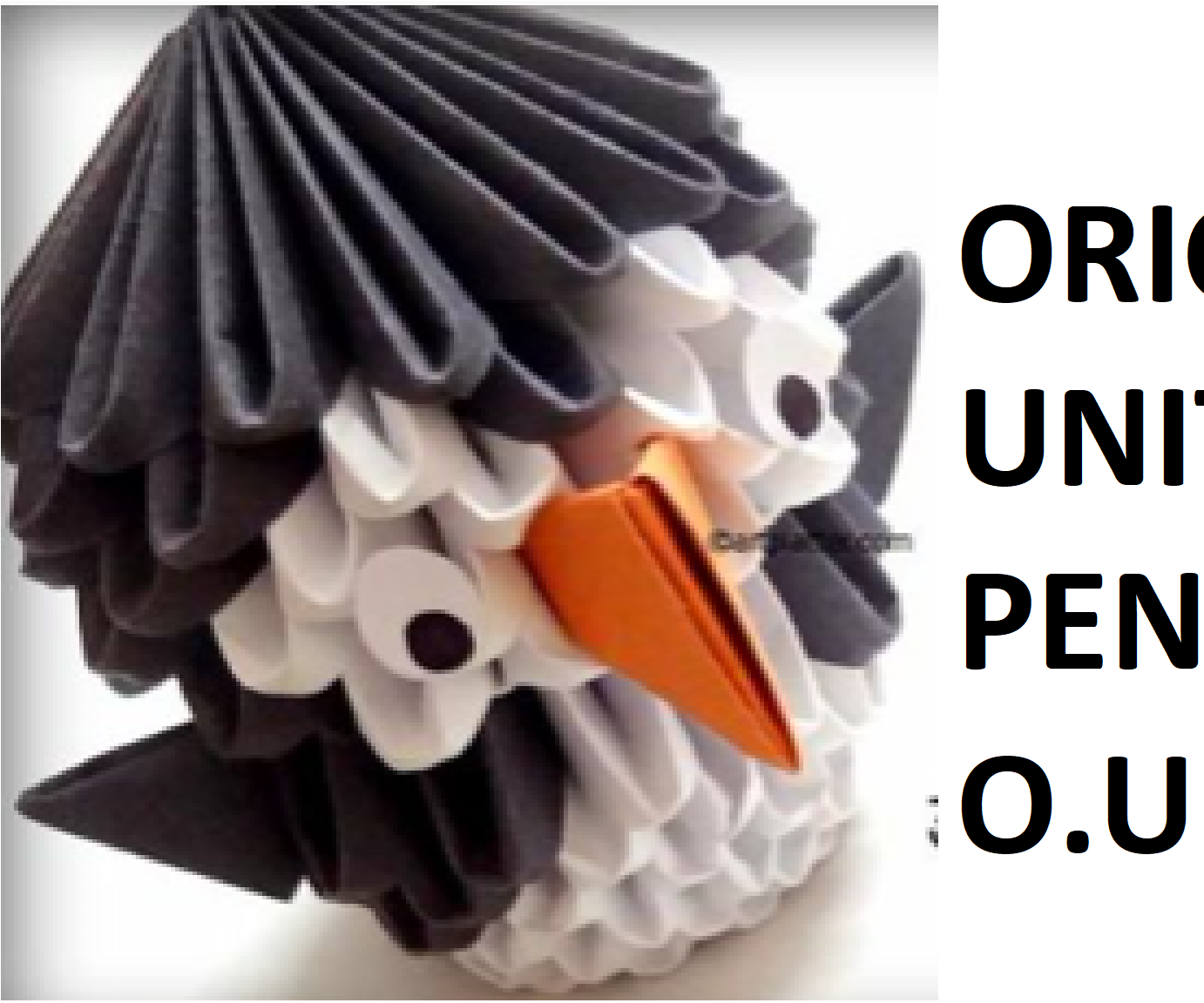 Paper Unit Penguin