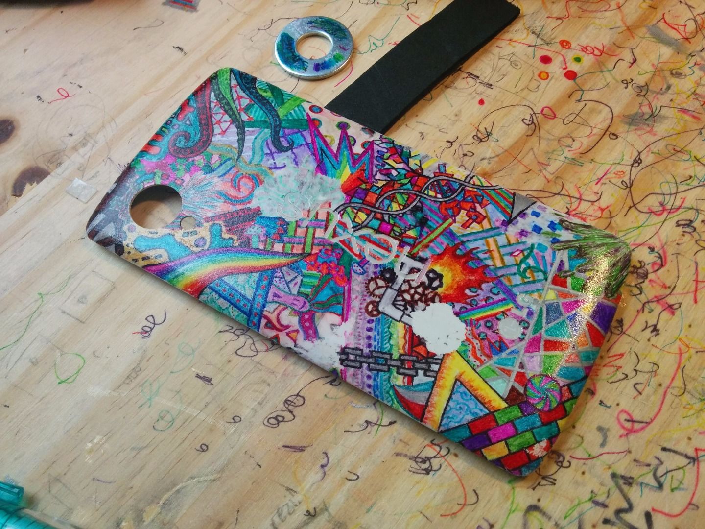 Sharpie Phone Backplate (Nexus 5) 5 Steps (with Pictures) Instructables