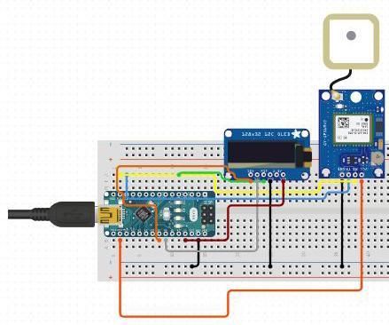 DIY GPS Speedometer With the Help of Arduino and OLED
