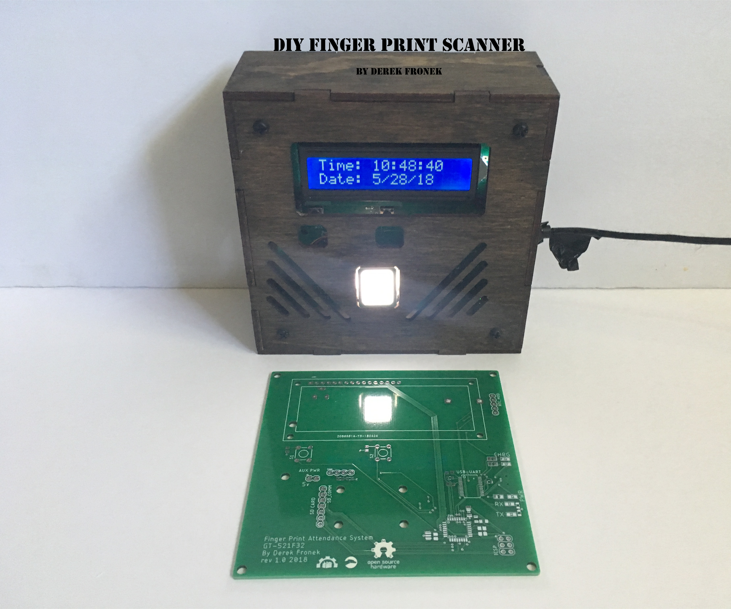 Fingerprint Scanner Class Attendance System (GT-521F32)