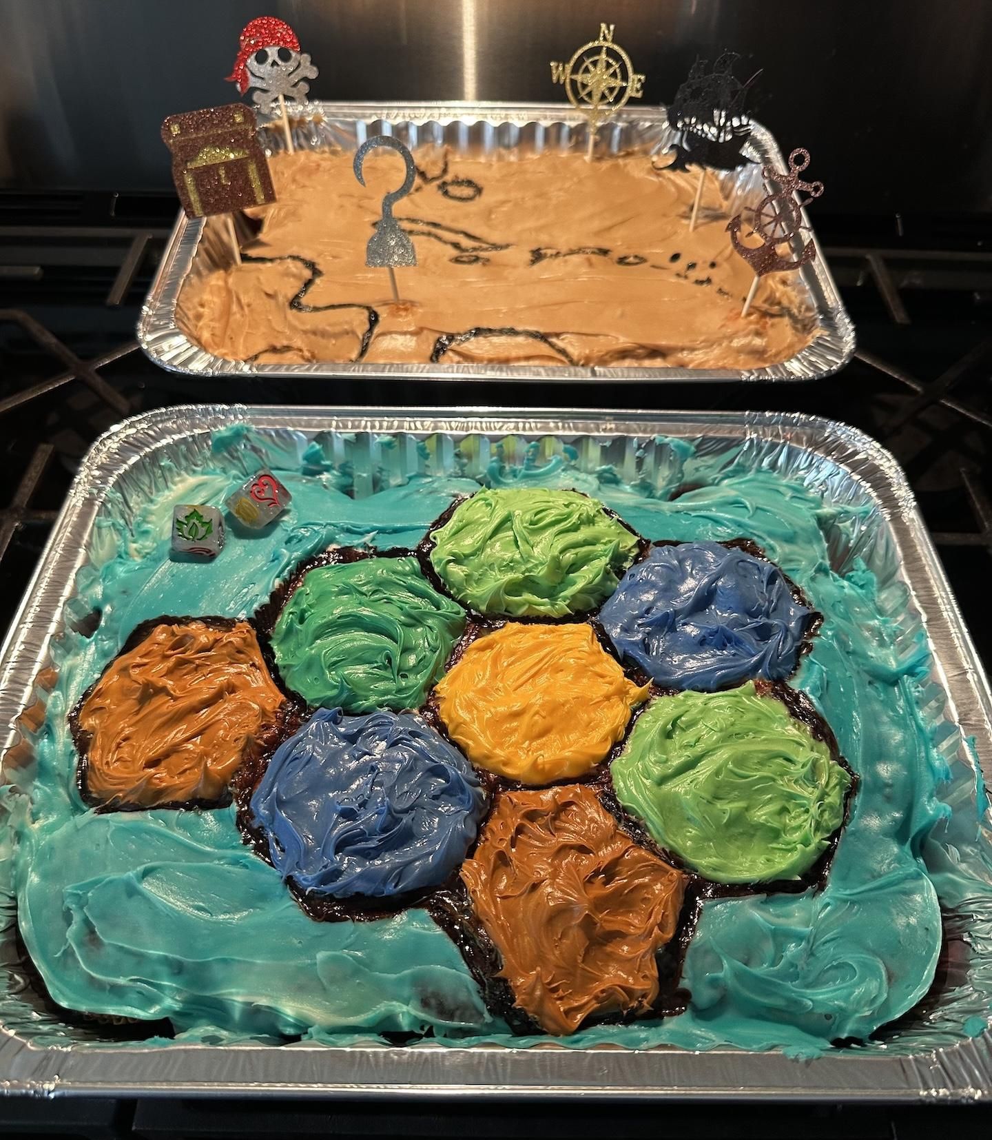 Map Cupcake Cakes