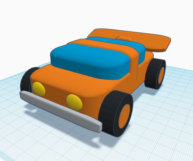 3D Design Sports Car by Liang Jun