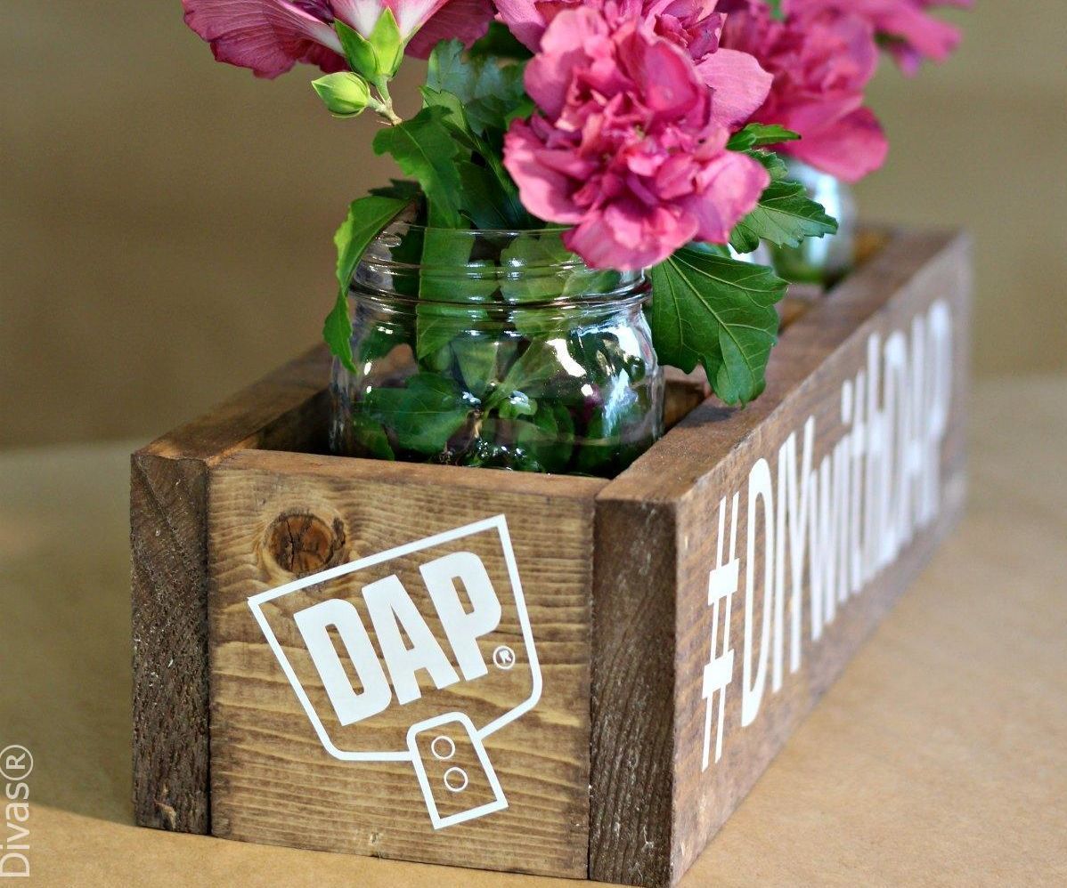 Wooden Centerpiece Box