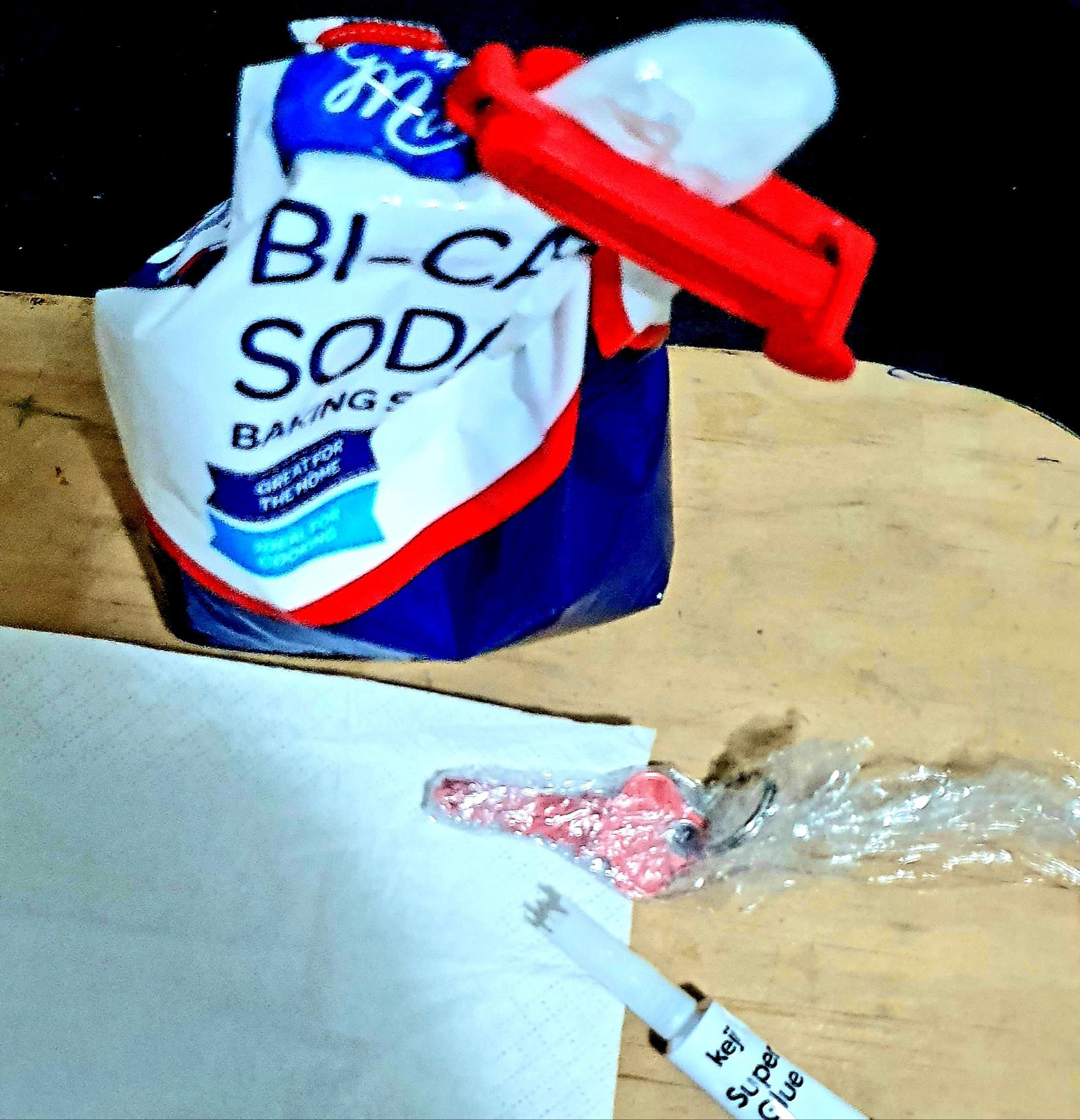 Super Glue and Baking Soda Plastic Key Pocket Protector Instructables