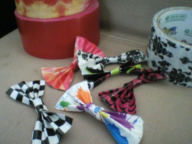 Duct Tape Bows