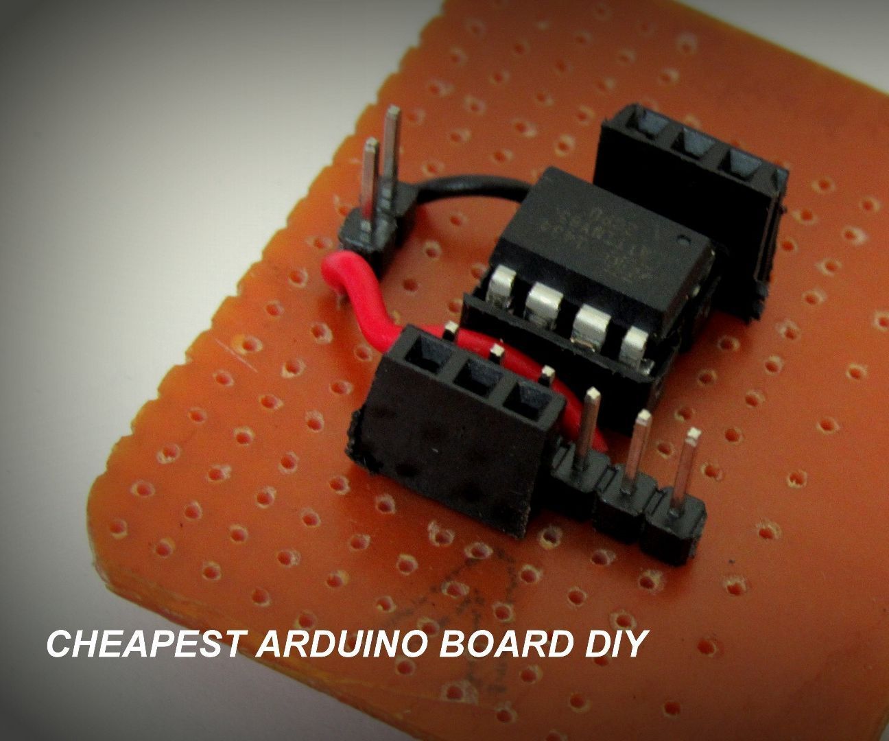 How to Make a Cheap Attiny Arduino Board