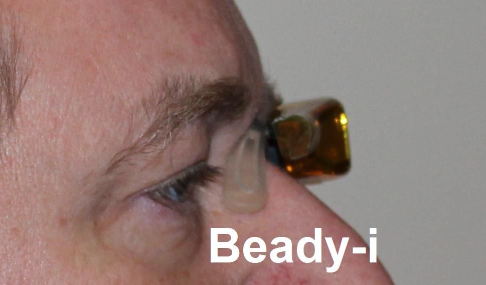 DIY Google Glass AKA the "Beady-i"