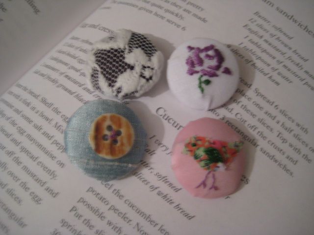 Pretty Covered Buttons
