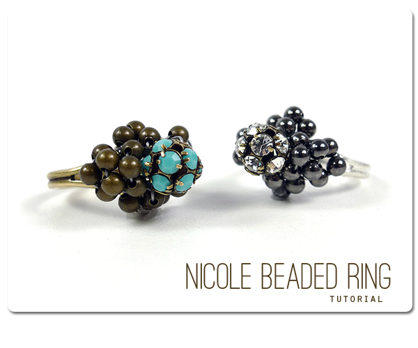 Nicole Beaded Ring