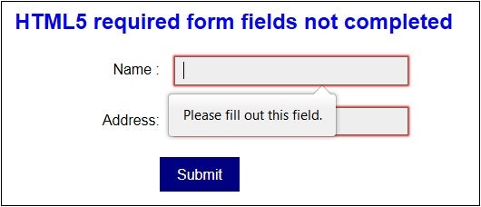 HTML Required Fields : 3 Steps - Instructables