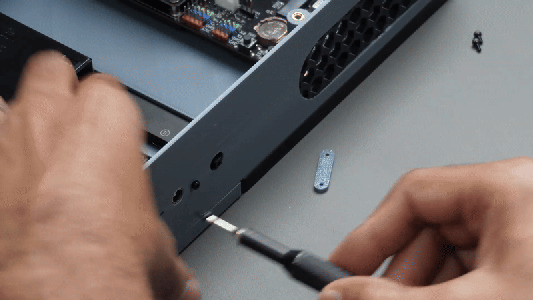 Assembling the DC Connector & Power Button