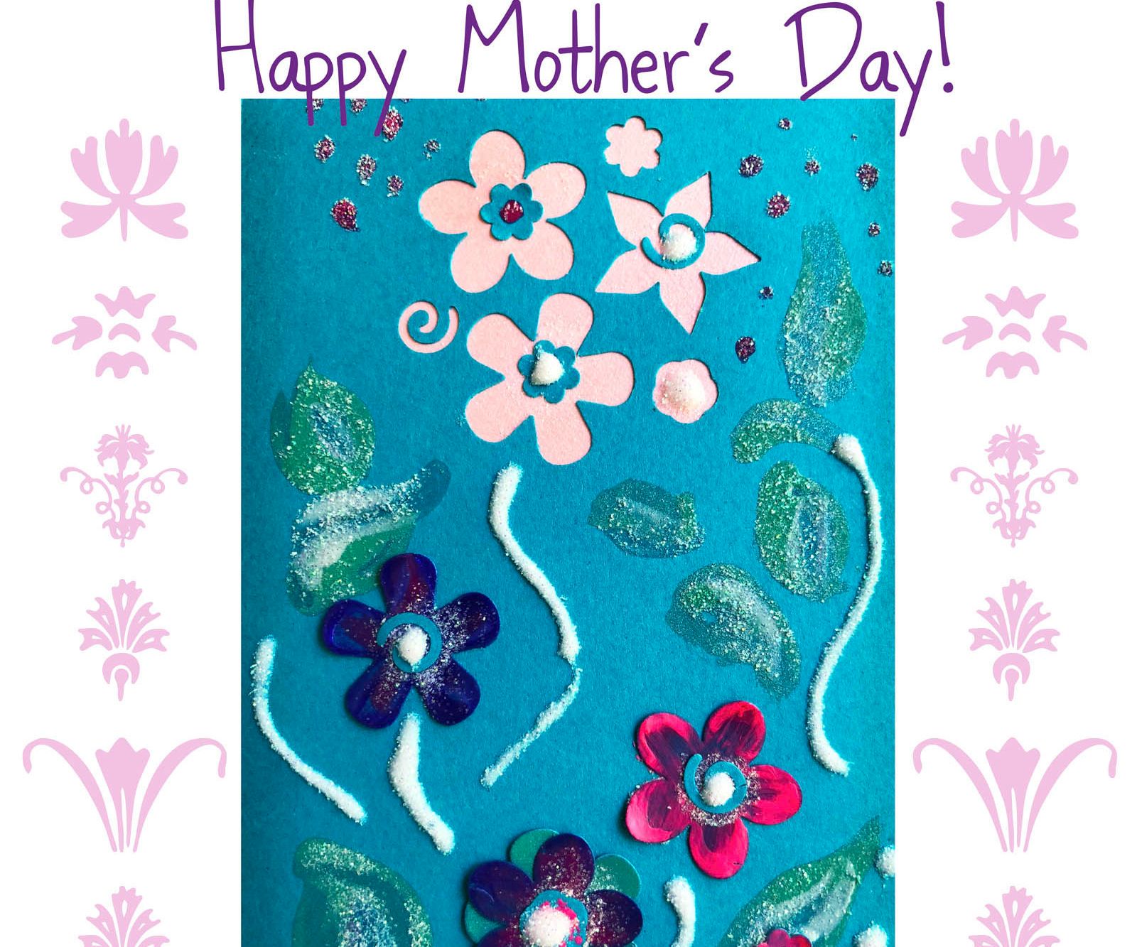 Cheap, Easy, Pretty DIY Mother's Day Card