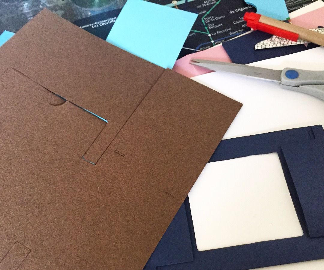  POP UP Parsons Paris Card