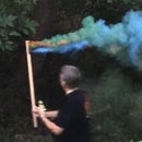 Rainbow Smoke Baton