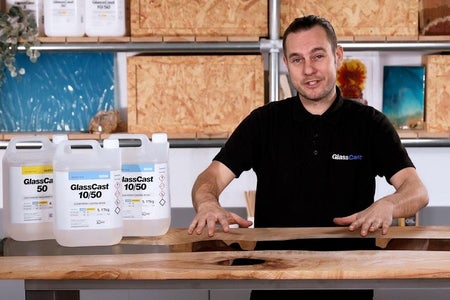 Save Money With the Less Resin River Table Hack! Using Only 1/3 Resin!!!
