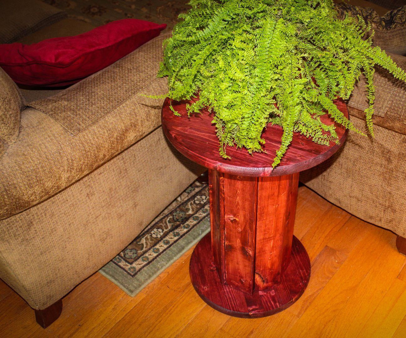 Side Table or Plant Stand Made From 2x4s