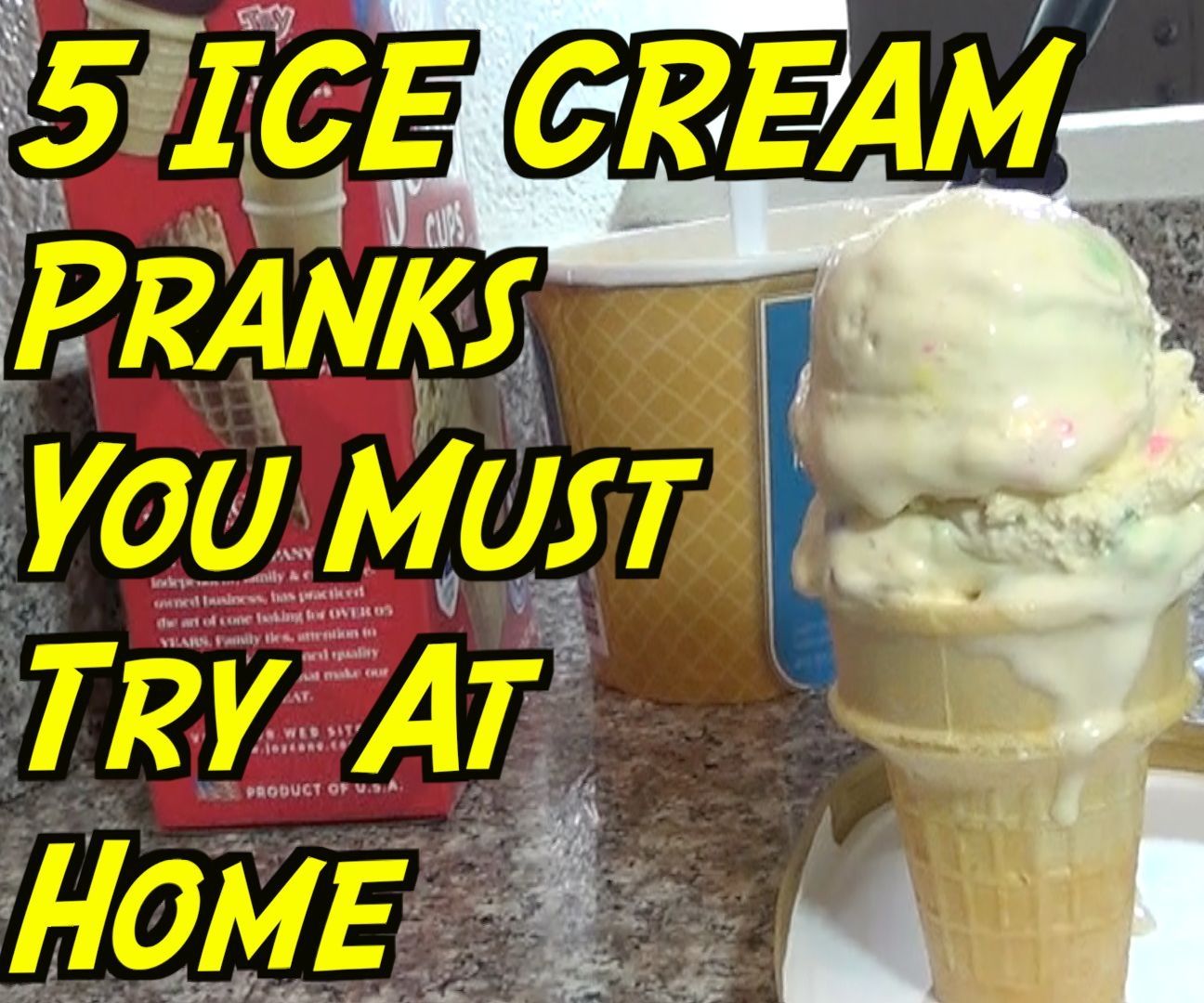 5 Ice Cream Pranks You Can Do on Family