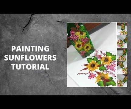 PAINTING SUNFLOWERS TUTORIAL