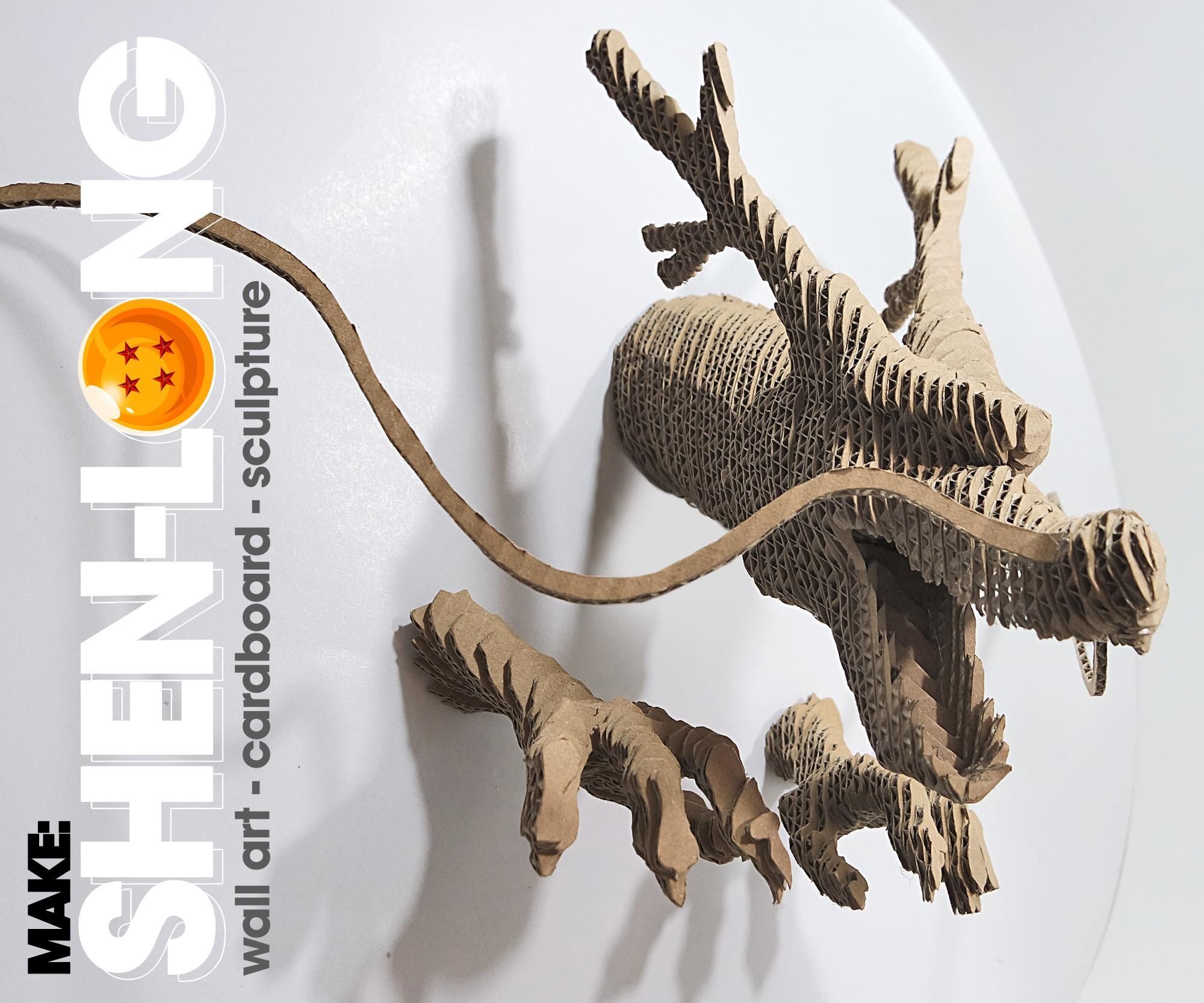 Shen Long - Cardboard Wall Decoration.