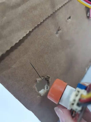 Attach Cardboard to the Parts