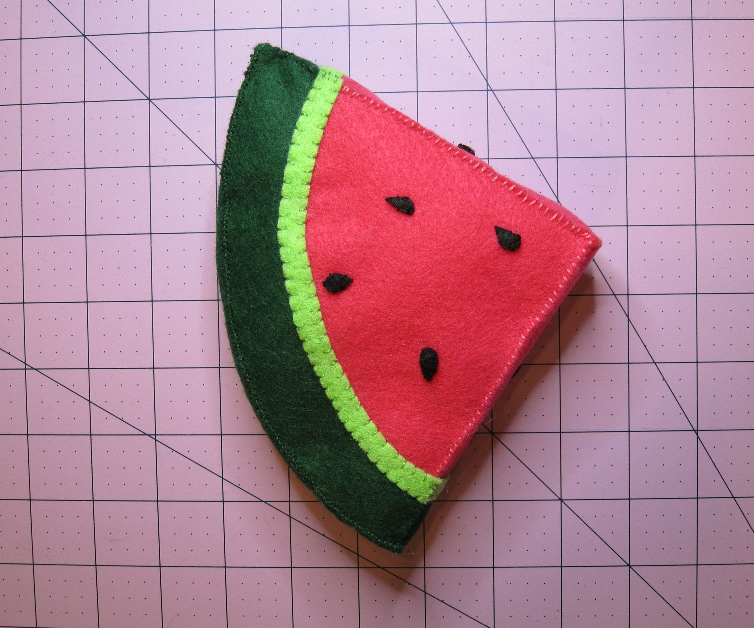 Felt Watermelon Slice