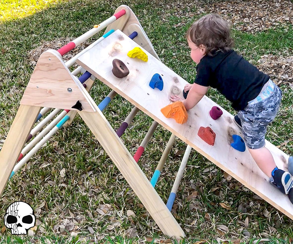 How to Make a Kids Wooden Climber (Pikler Triangle) : 17 Steps (with  Pictures) - Instructables