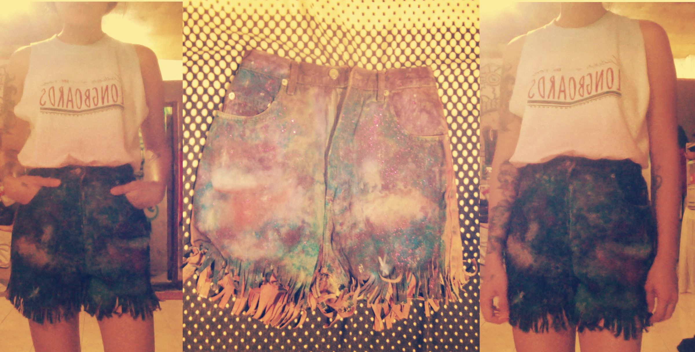 How to Make a Galaxy Printed Short