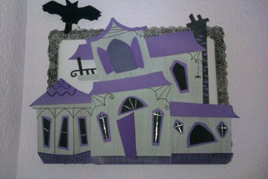 Cardstock Haunted Mansion