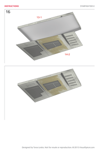 Starfighter-X Star Wars Inspired Paper Model