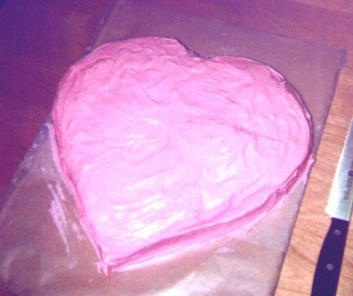 Heart-Shaped Cake
