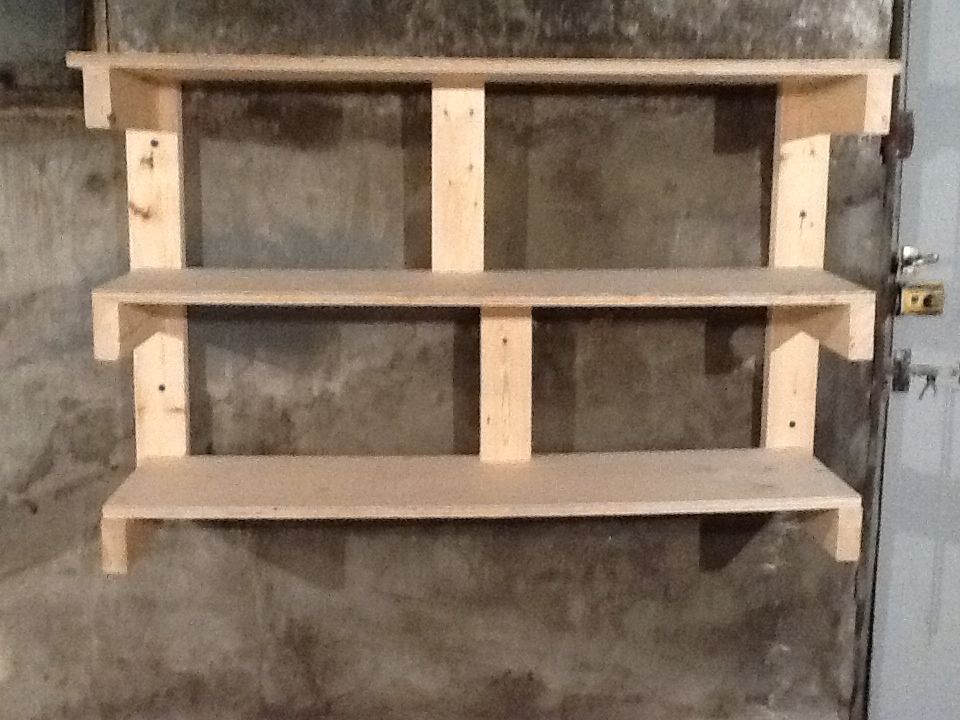 Workshop Custom Wall Shelves