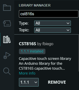 Config the TFT_eSPI Library