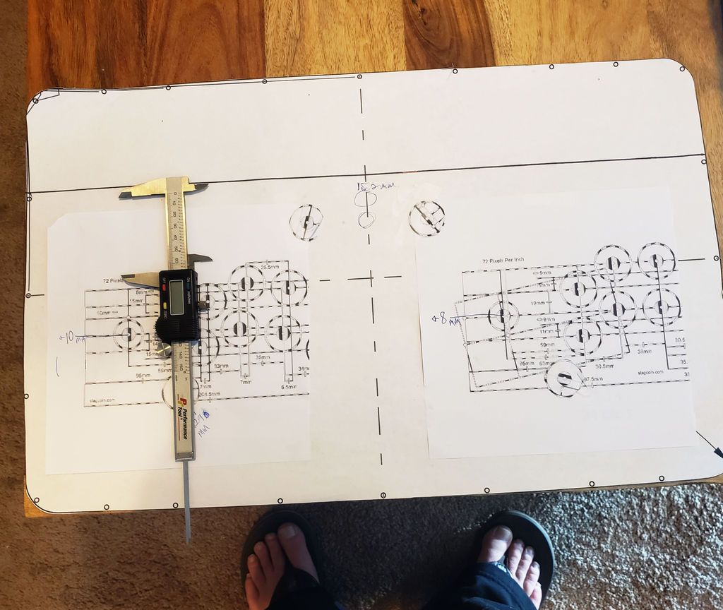 Testing the Computer and Beginning to Layout Button Positions