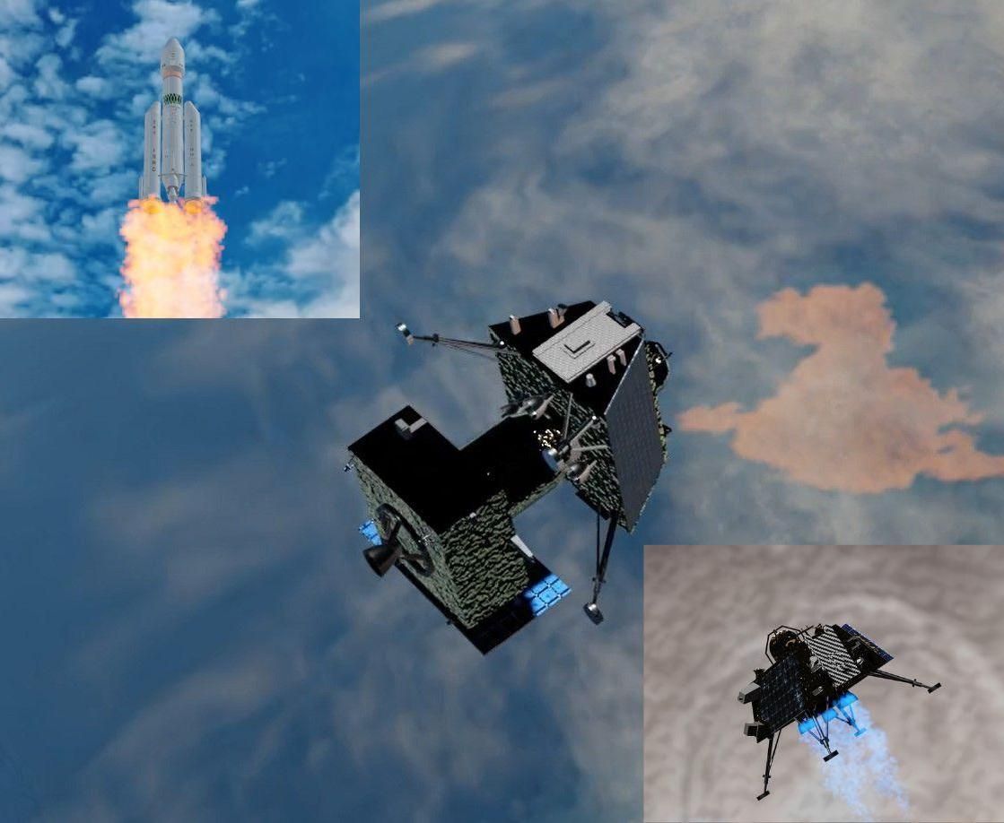 Recreation of Chandrayaan 3 Launch!!!