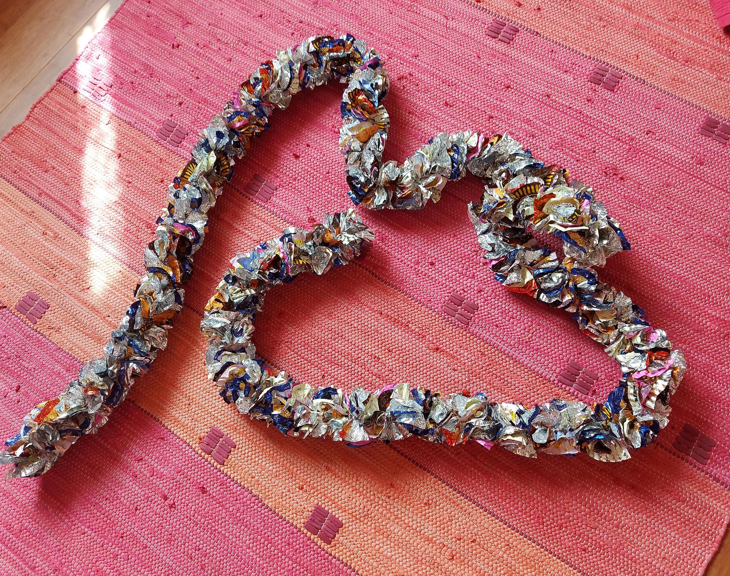 Candy Wrapper Garland