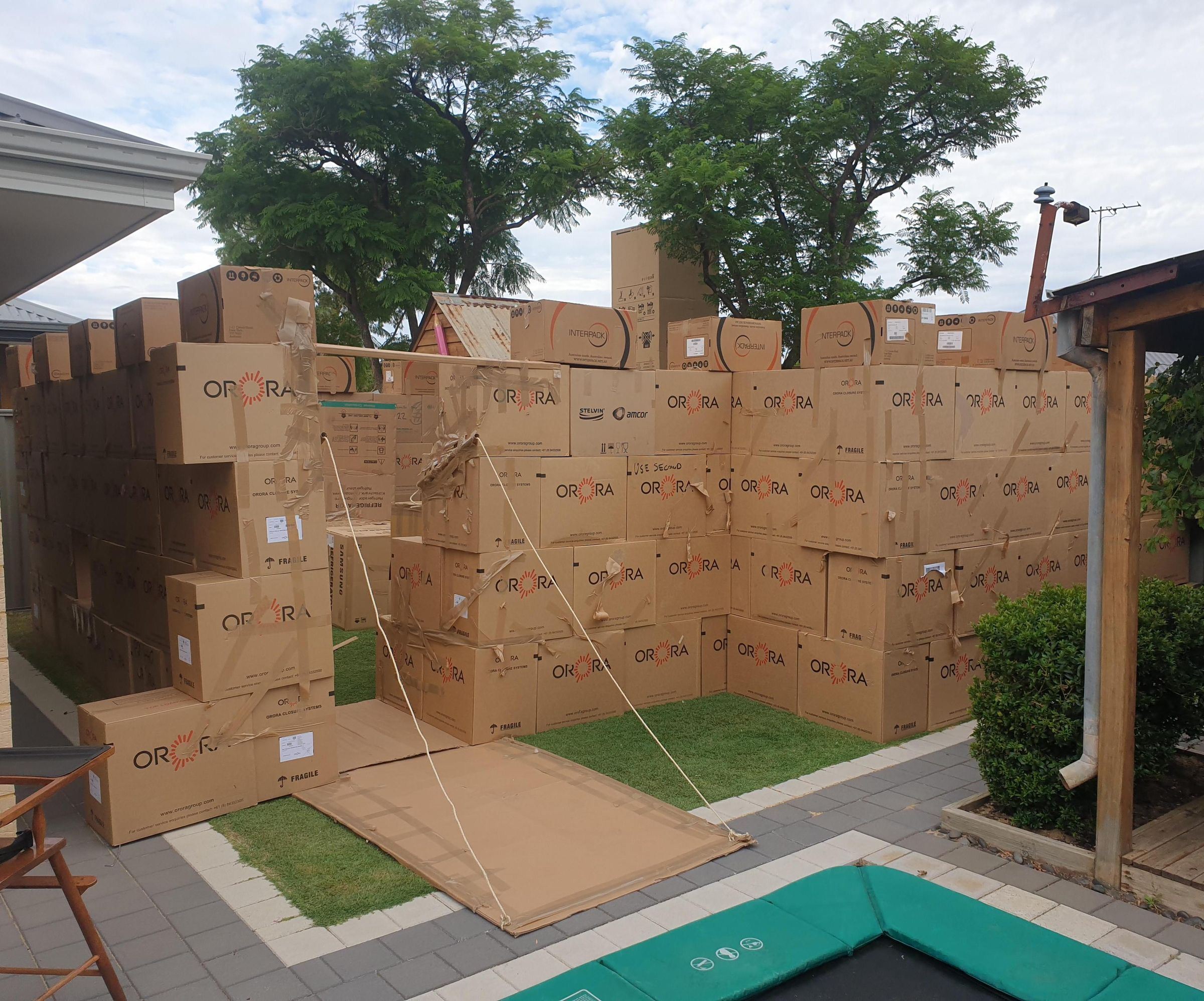 Cardboard Castle 