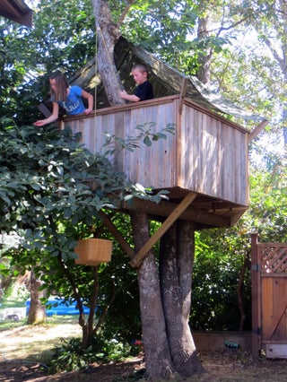 How to Build a Treehouse : 17 Steps (with Pictures) - Instructables