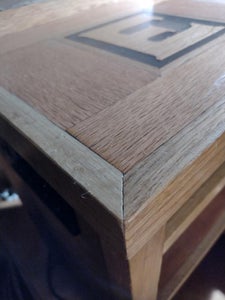 Resin Work and Wooden Panelled Surface - Making the Table Top and Backguard