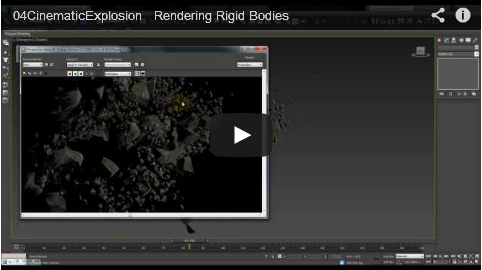 CinematicExplosion : Rendering Rigid Bodies