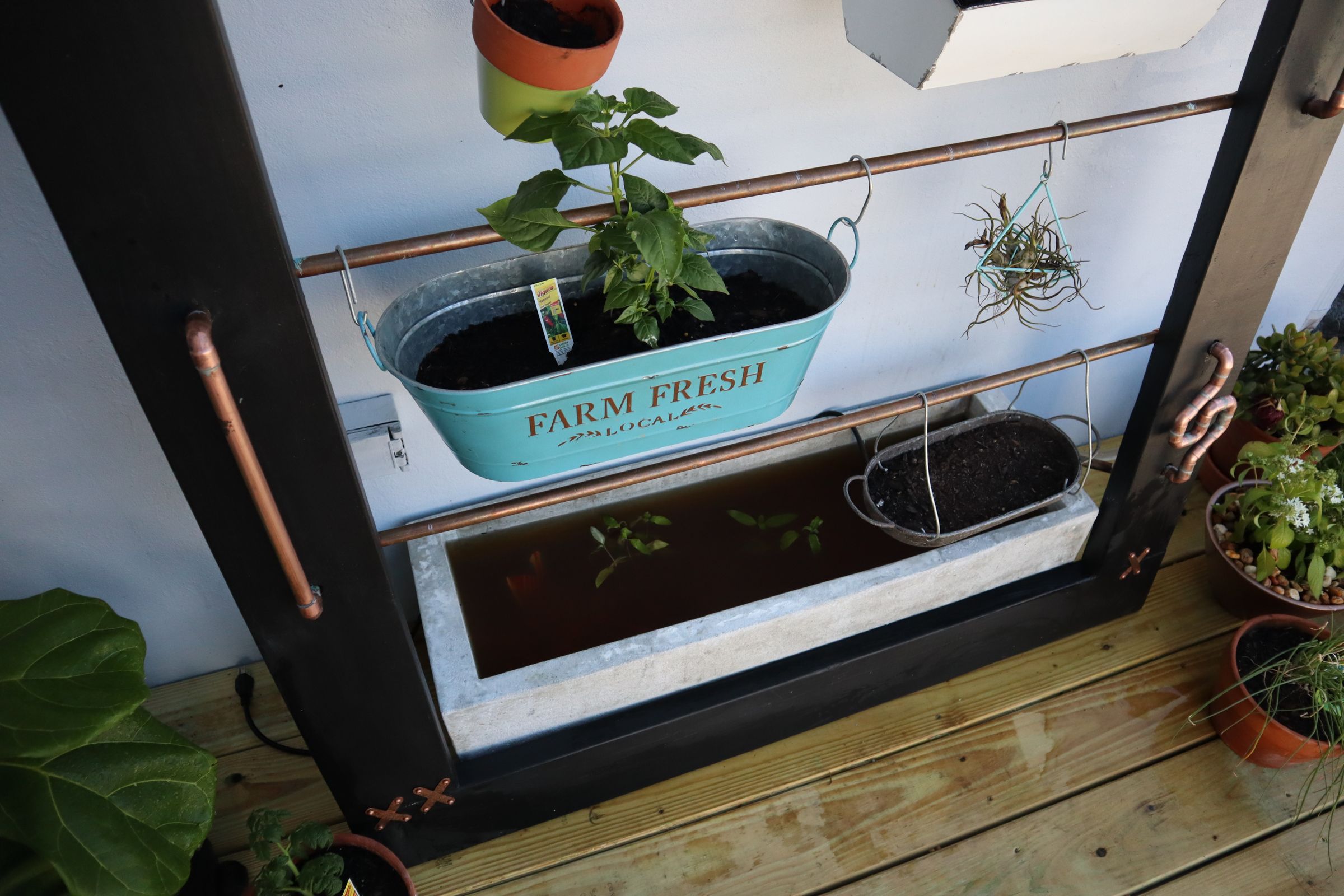 My 100 Vertical Self Watering Herb Garden 5 Steps (with Pictures