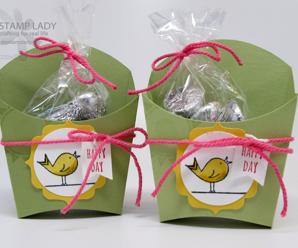 Party Treat Favors With Die Cutting