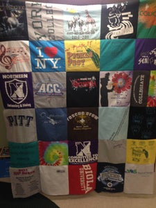 How to Make Quilt From Old T-Shirts