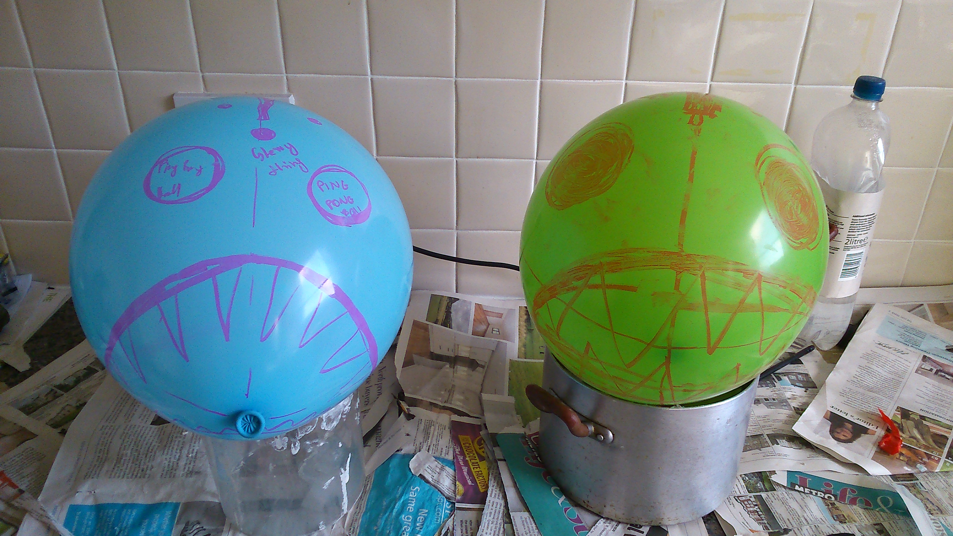 "Punk Vampire" and "Scary Nemo" Halloween Masks 10 Steps (with