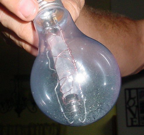 120v "steampunk" Light Bulb