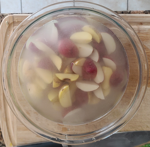  (Optional Step) Soak in Hot, Salty Water