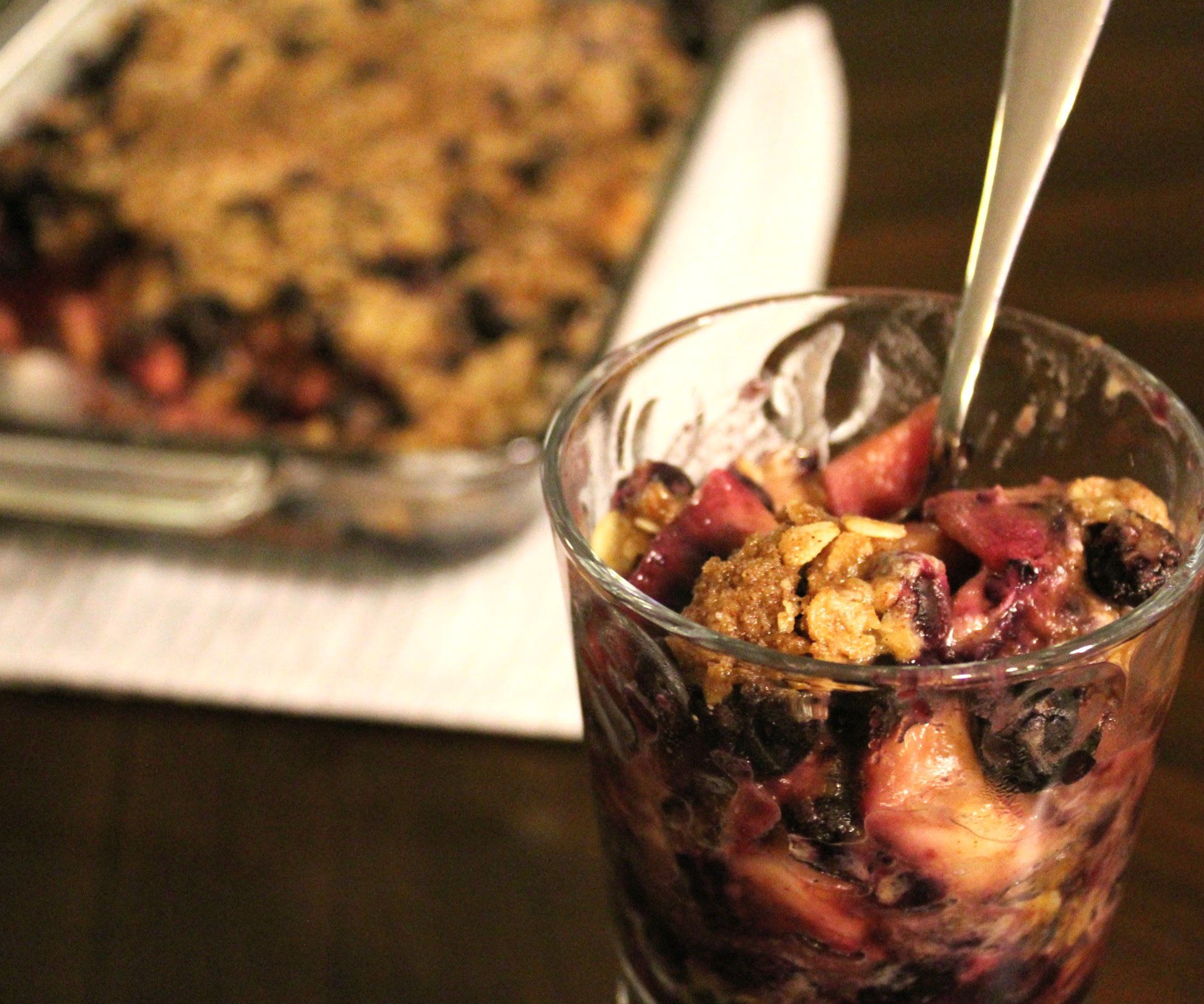 Apple Blueberry Crisp