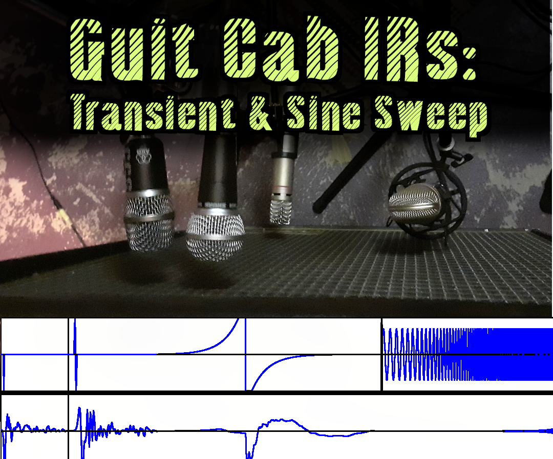 Guitar Cab Impulse Responses by Transient & Sine-Sweep Excitement